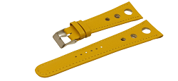 Bracelet montre chronosport jaune disponible de 20 à 24mm