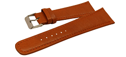 Bracelet montre en 24mm orange brique
