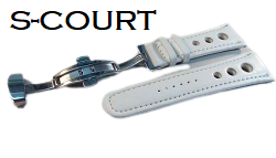 Bracelet montre chronosport en 24mm -Longueur S Court