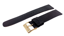 Bracelet montre en lézard modèle classique disponible de 6 à 20mm