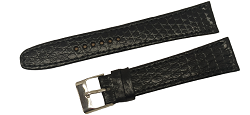 Bracelet montre en lézard modèle classique disponible de 16 à 20mm