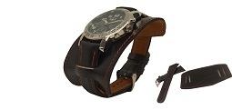 Bracelet montre américaine chrono-Dispo de 18 à 28 mm