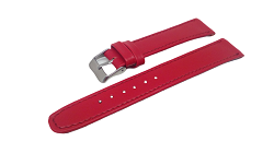 Bracelet montre modele classique - Rouge,disponible de 16-18-20mm