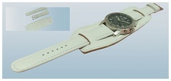 Bracelet montre avec plaque américaine dispo de 18mm à 28mm modèle chrono