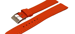 Bracelet montre modèle classique en 16 et 18mm-orange
