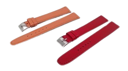Bracelet montre extra long orange et rouge-disponible en 18mm