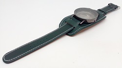 Bracelet montre avec plaque américaine disponible de 18mm à 24mm