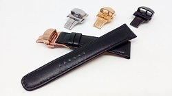 Bracelet montre modèle chrono disponible de 18 à 22mm.