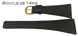 Bracelet montre en 28mm avec boucle de 14mm