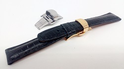 Bracelet montre en 20mm avec boucle deployante