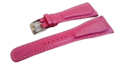 Bracelet montre modèle antica rose vif disponible de 24 à 28mm