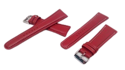 Bracelet montre modèle rvchrono rouge de 18 à 28mm