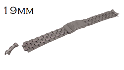 Bracelet montre en acier 19mm