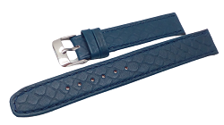 Bracelet montre en cuir de veau rouge avec plaque américaine en 12mm et 14mm